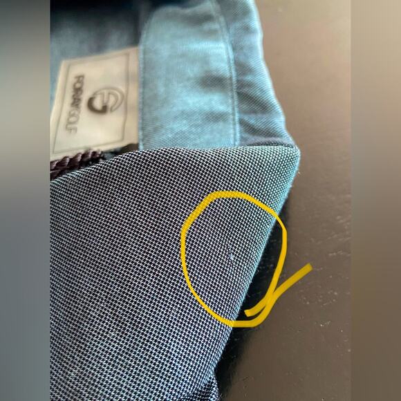 FORAY GOLF Blue V-Neck Polo Tank Womens sz XS (NWT) - Picture 11 of 11